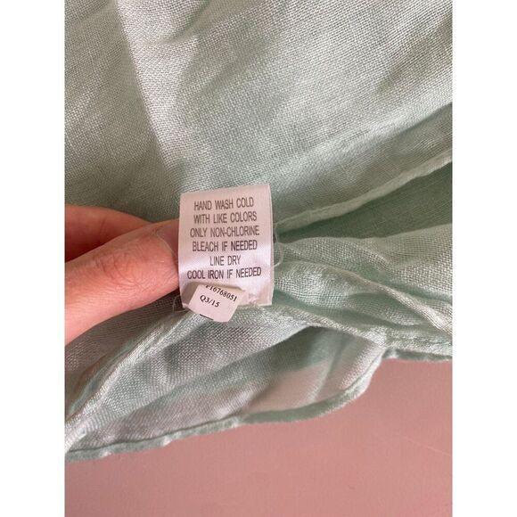 Seafoam Green Infinity Scarf‎ - Picture 3 of 5